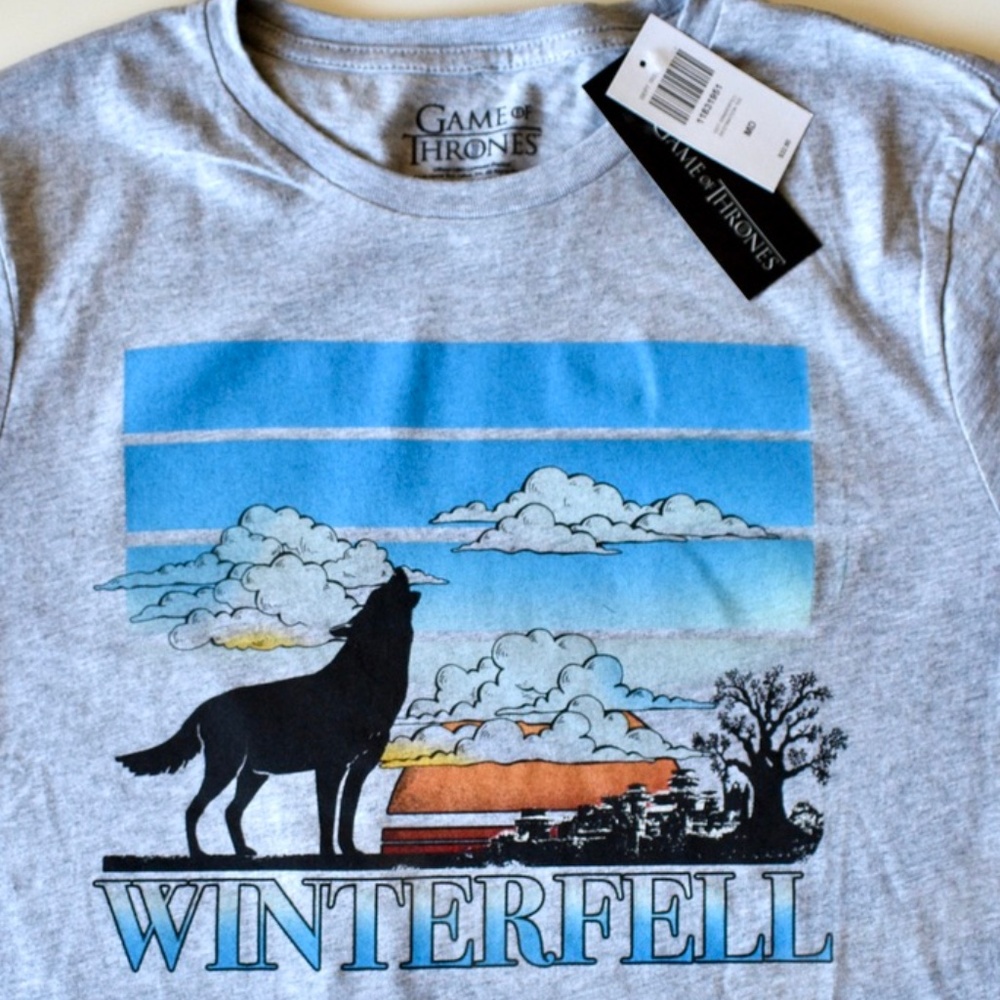 Game of Thrones Winterfell Graphic T-Shirt